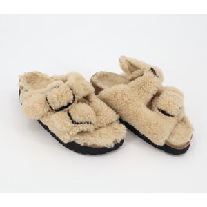 Birkenstock x Papillio Women's Arizona Big Buckle Shearling Sz 36 US Sz 5.5